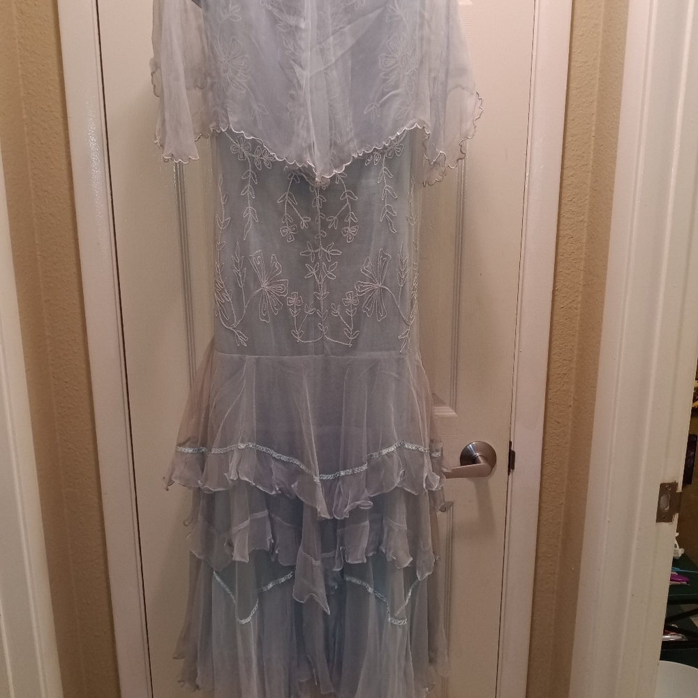 NWT Rare Nataya Elegant Vintage Look Dress Sz Small - Picture 6 of 7